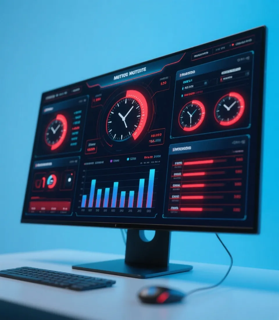 Real-time live stream monitoring interface